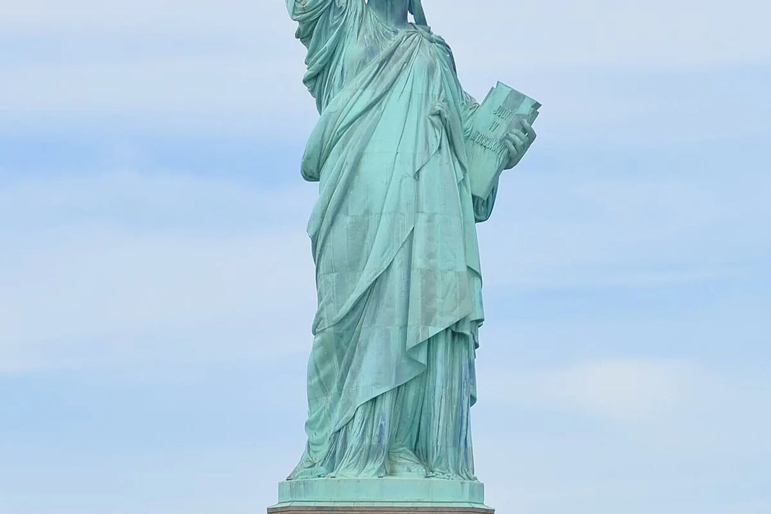 Statue of Liberty and New York skyline