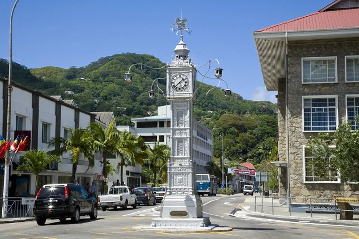 Seychelles landmark travel destination